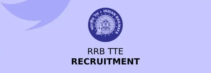 RRB TTE Recruitment 2024