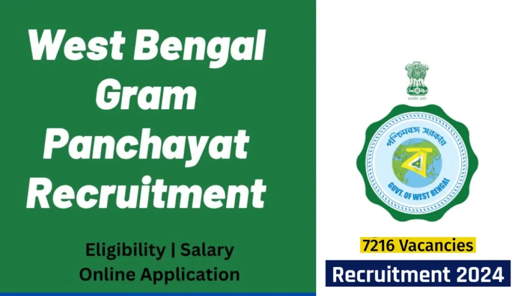 WB Gram Panchayat Recruitment 2024