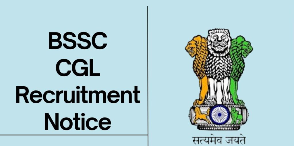 BSSC CGL Recruitment 2024