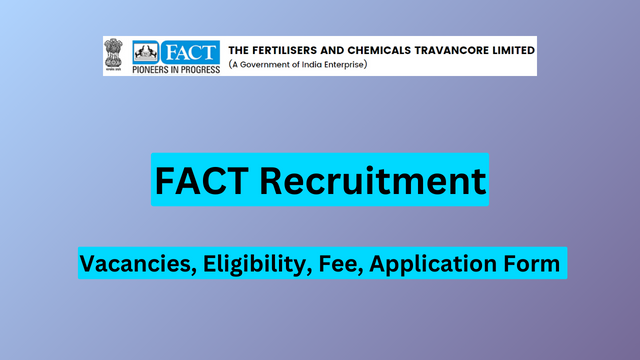 FACT Recruitment 2024