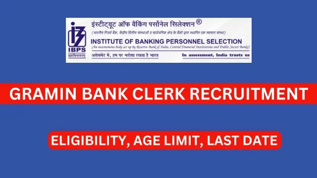 Gramin Bank Clerk Recruitment 2024