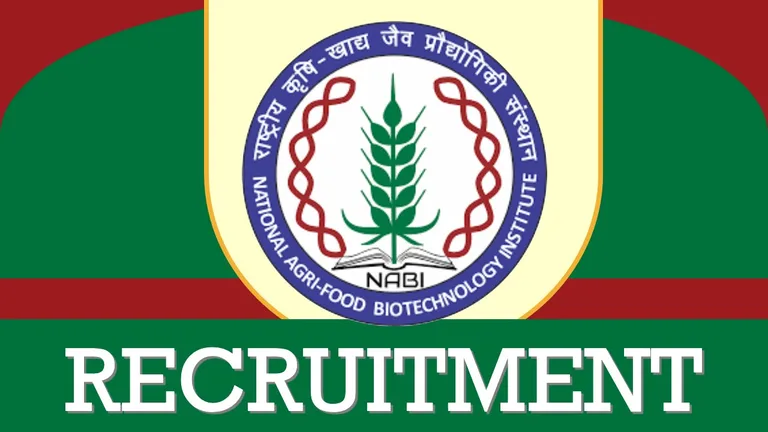 NABI Recruitment 2024