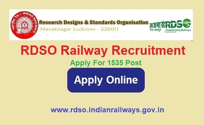 RDSO Recruitment 2024