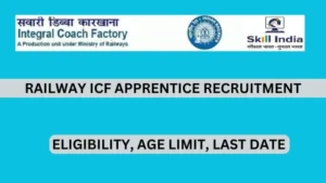 Railway ICF Apprentices Recruitment 2024