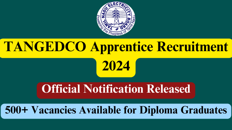 TANGEDCO Apprentice Recruitment 2024