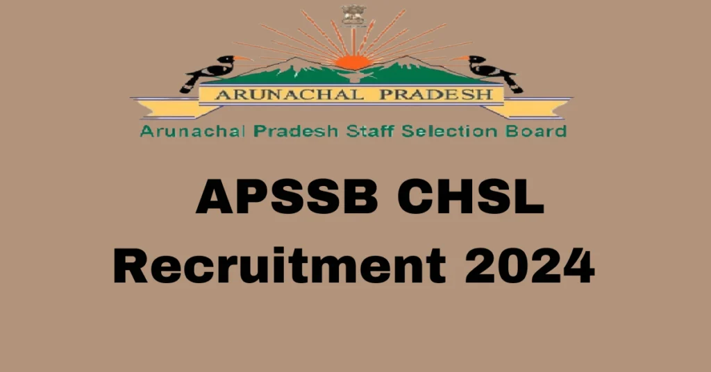 APSSB CSLE Recruitment 2024