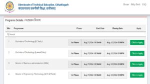 CG PET Counseling 2024 Phase 1 Registration