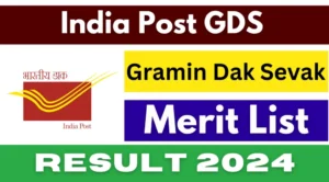 India Post GDS Circle-wise Merit List 2024