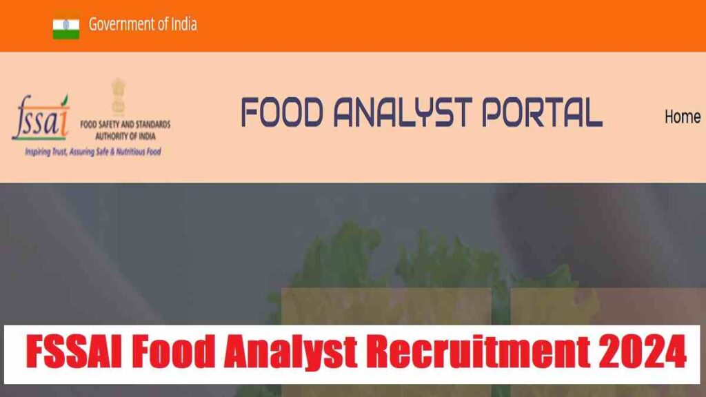 fssai recruitment